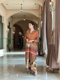 TFC Baysafar Our statement prints, color play and thematic details embodying the true spirit of the TFC. Crepe Silk non sheer premium fabric with embellished neckline of pearls, dabka, kora and cut dana.