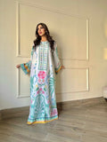 TFC Kaftan “Tum sath ho” Breezy elegance meets artisan craftsmanship — featuring our hand-designed palm motif kaftan. Perfect for sun-drenched days and serene evenings
